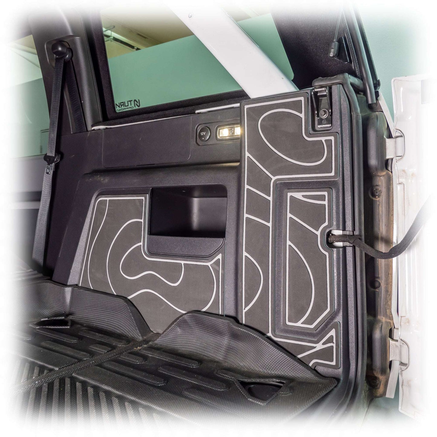 Turn Offroad IA5-M4B for 2021+ Ford Bronco Cargo Area Foam Protector Kit Black