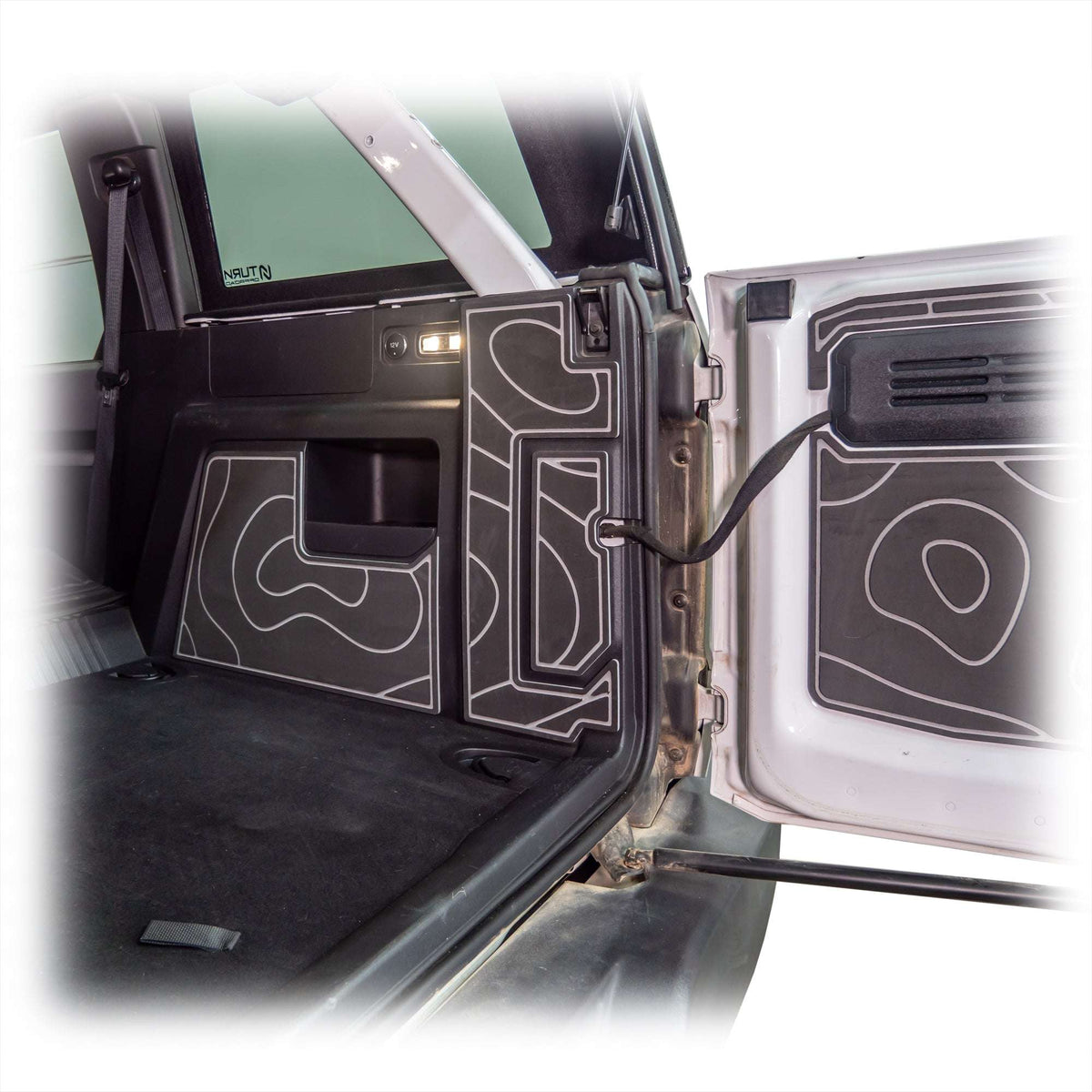 Turn Offroad IA5-M4B for 2021+ Ford Bronco Cargo Area Foam Protector Kit Black