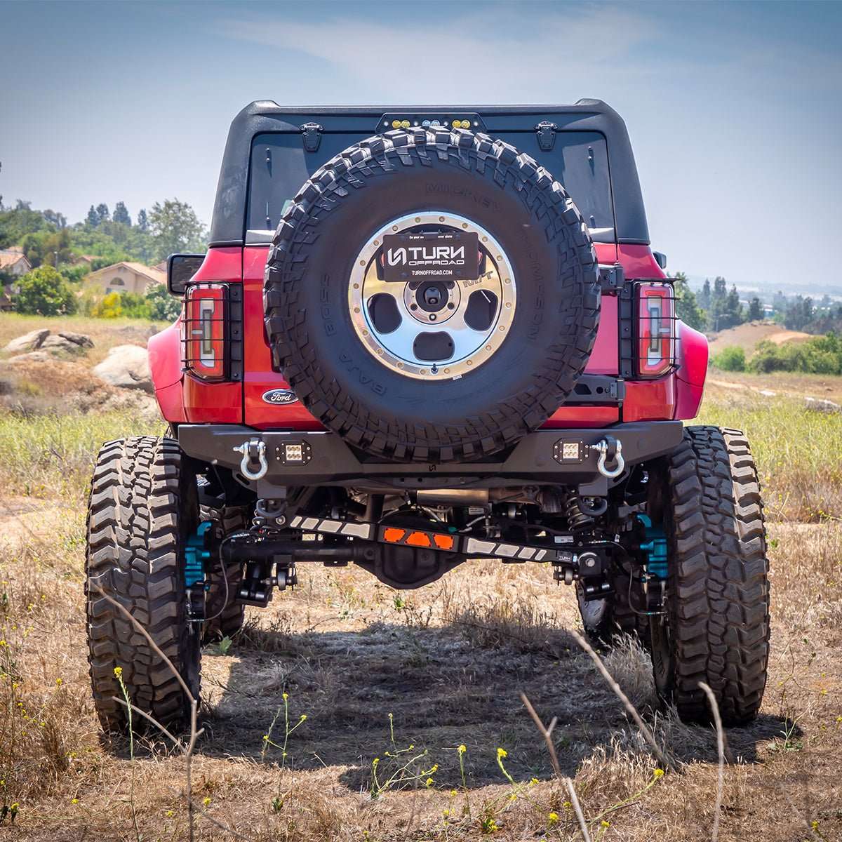 Turn Offroad TC3-M1 for 2021+ Ford Bronco HD Tire Carrier Tailgate Reinforcement