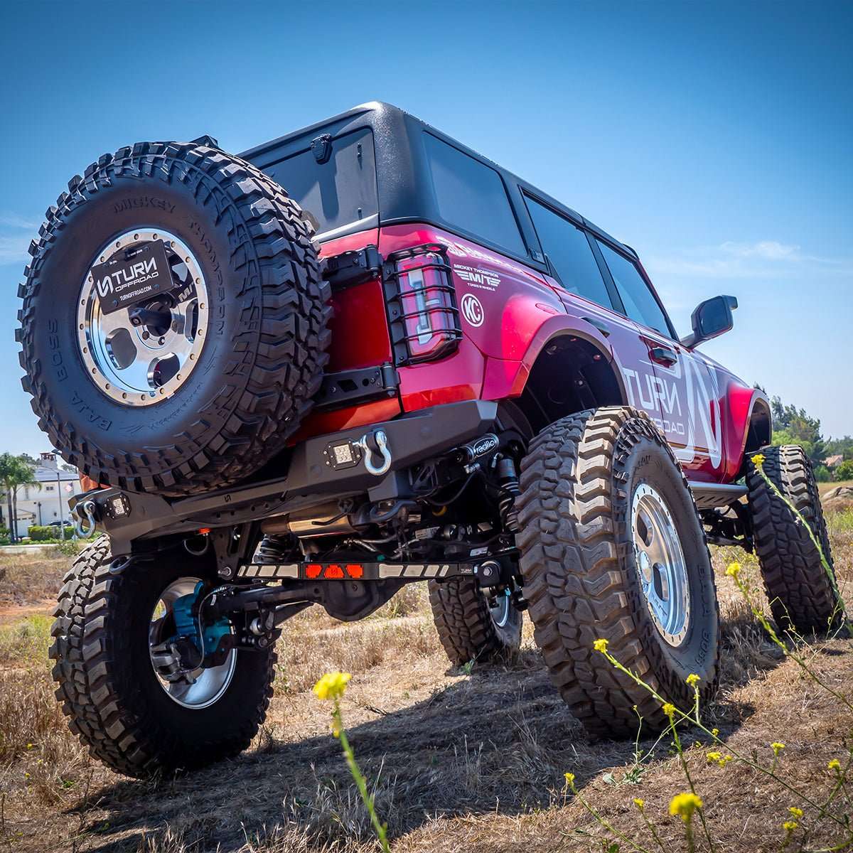 Turn Offroad TC3-M1 for 2021+ Ford Bronco HD Tire Carrier Tailgate Reinforcement