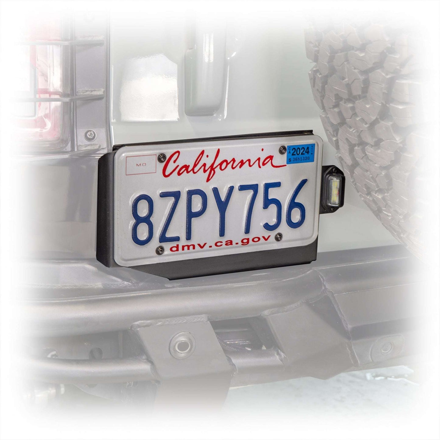 Turn Offroad EA6-M1 for 2021+ Ford Bronco License Plate Relocation Bracket