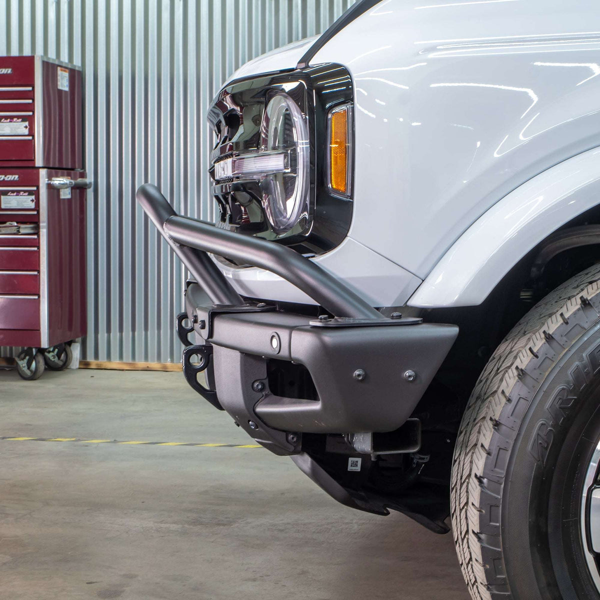 Turn Offroad EA3-M1 for 2021+ Bronco OEM Modular Bumper Baja Bull Bar