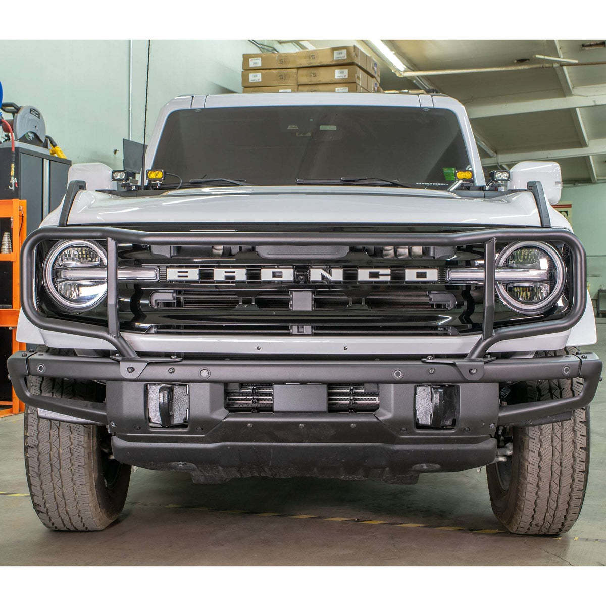 Turn Offroad EA2-M1 for 2021+ Bronco OEM Modular Bumper Grill Guard