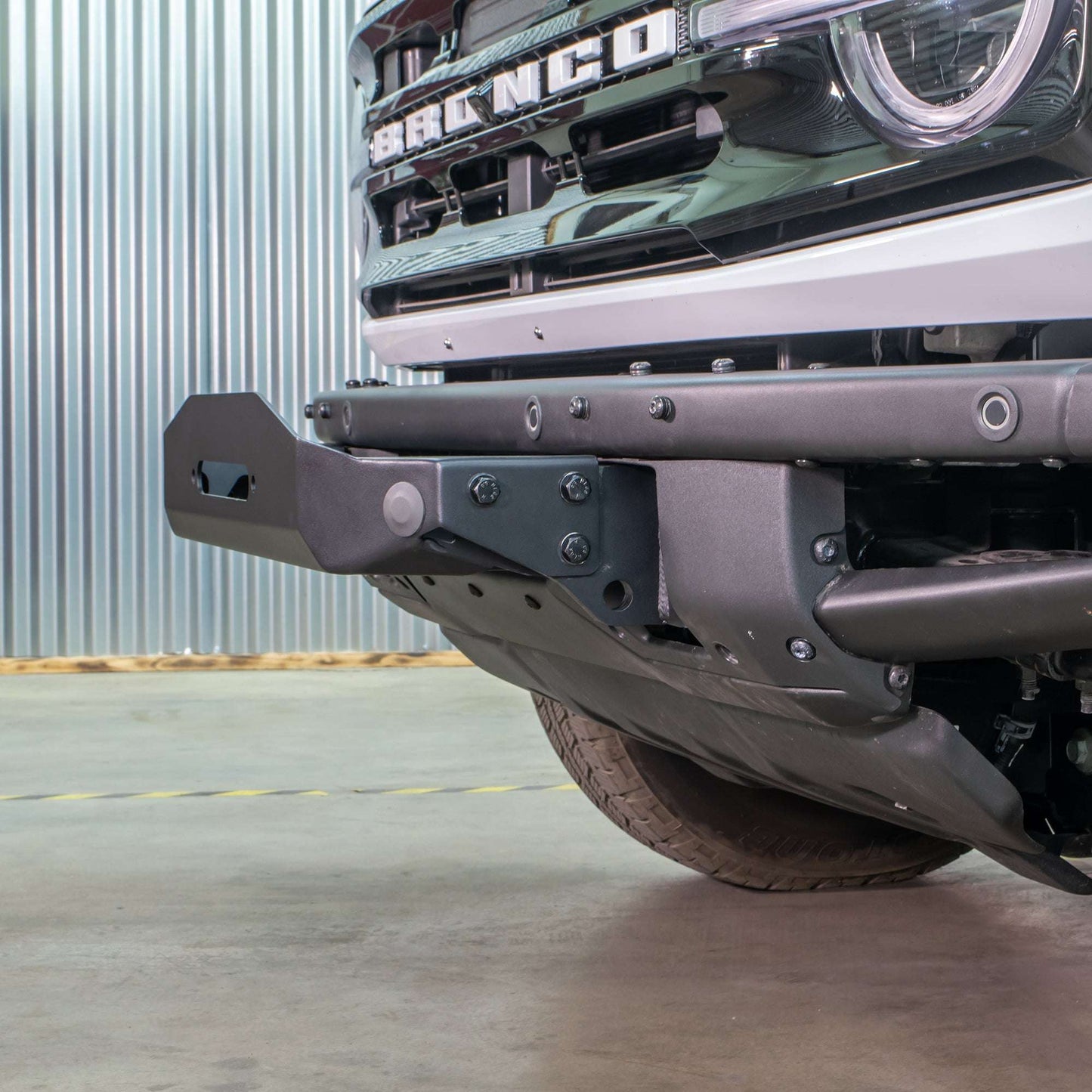 Turn Offroad EAW-M1 for 2021+ Ford Bronco OEM Modular Bumper Winch Plate
