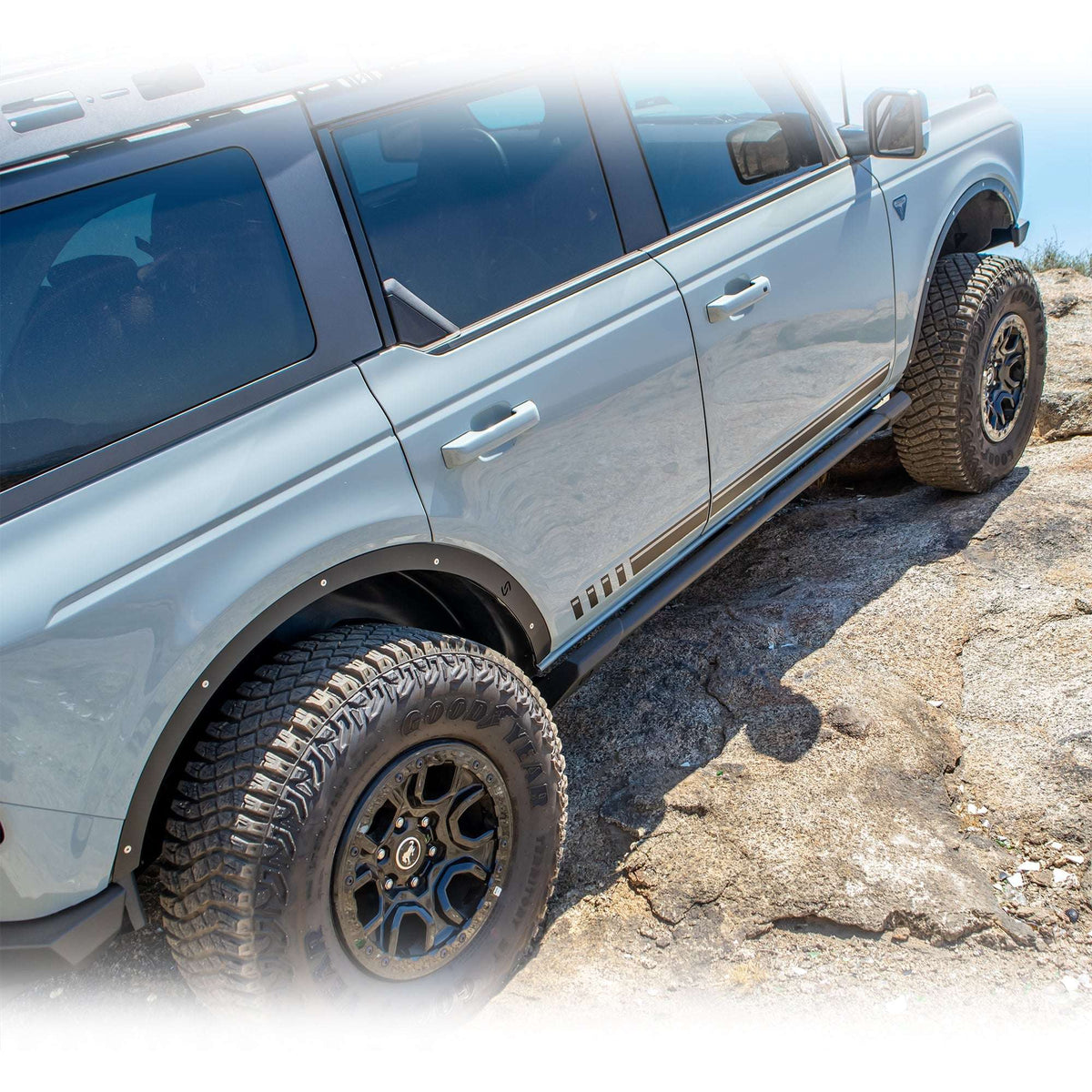 Turn Offroad RS1-M4 for 2021+ Ford Bronco Rock Sliders