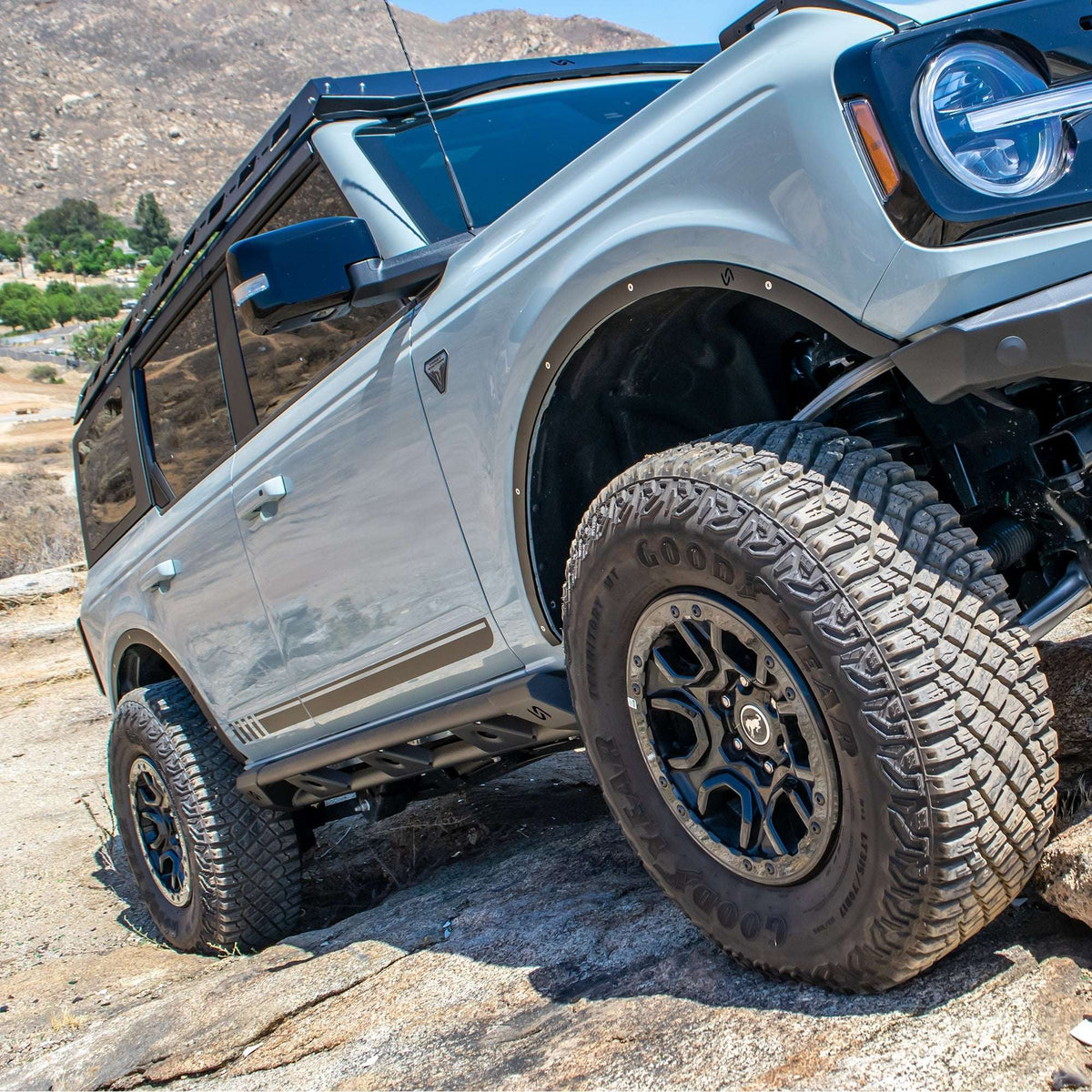 Turn Offroad RS1-M4 for 2021+ Ford Bronco Rock Sliders
