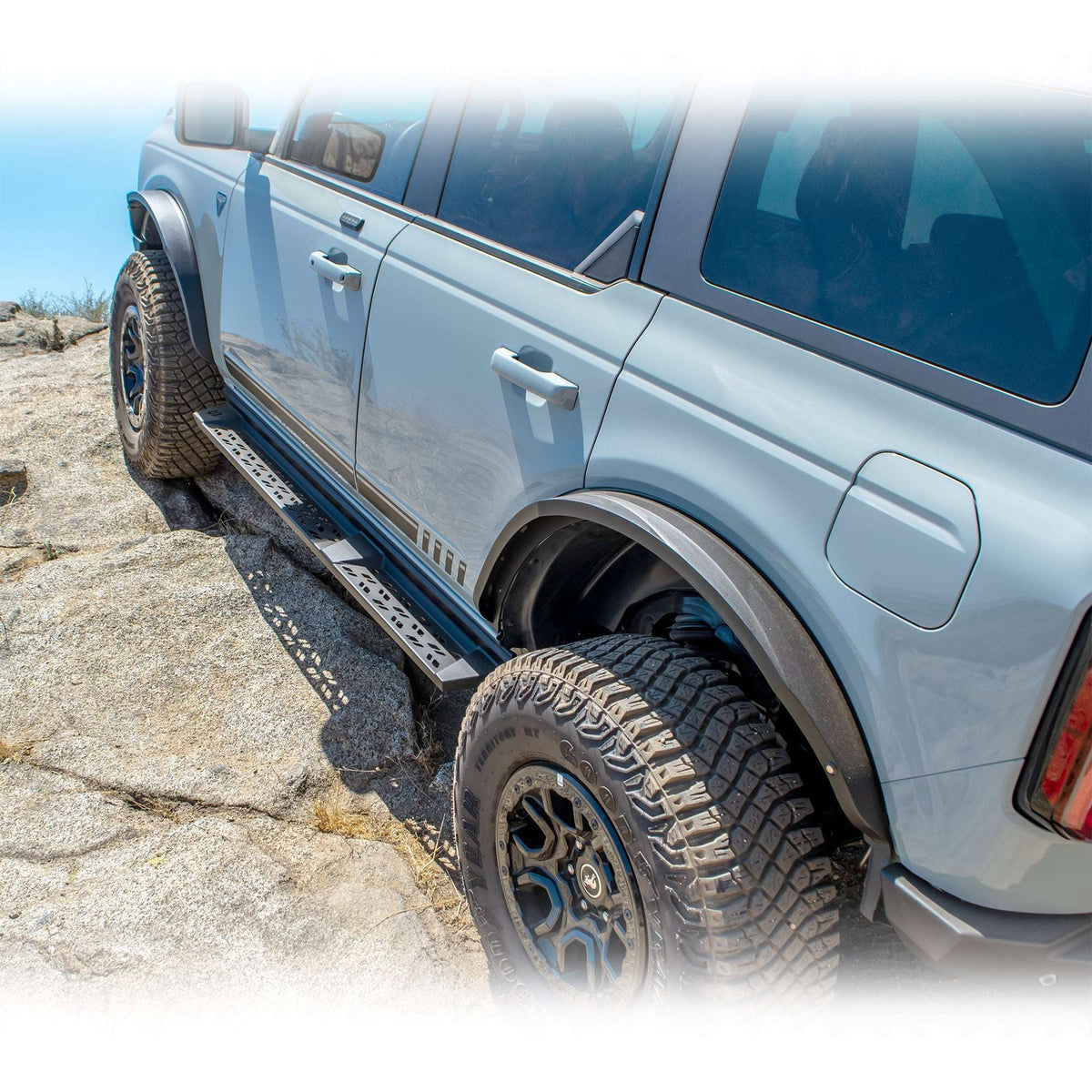 Turn Offroad SS1-M4 for 2021+ Ford Bronco Side Step 4-door
