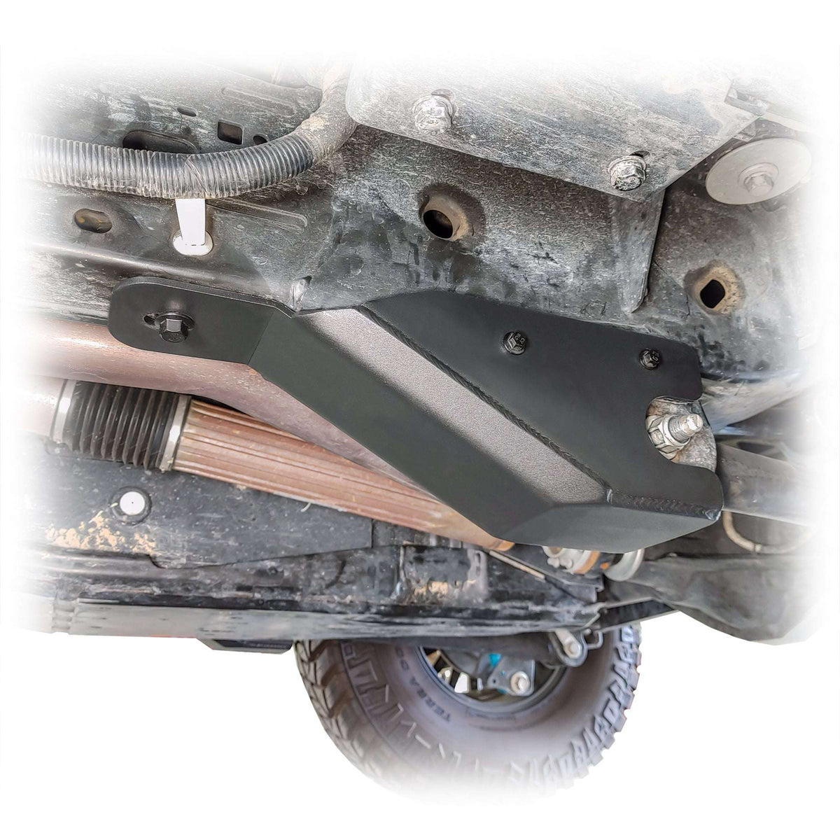 Turn Offroad SUSK-M4 for 2021+ Ford Bronco 4 Door Rear Lower Link Skid Plates