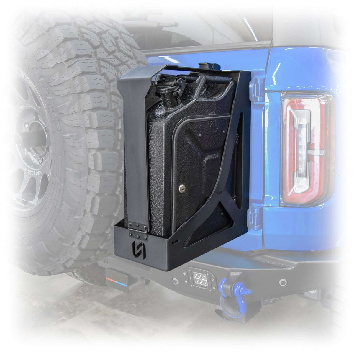 Turn Offroad EA8-M1 for 2021+ Ford Bronco Tailgate Jerry Can Mount