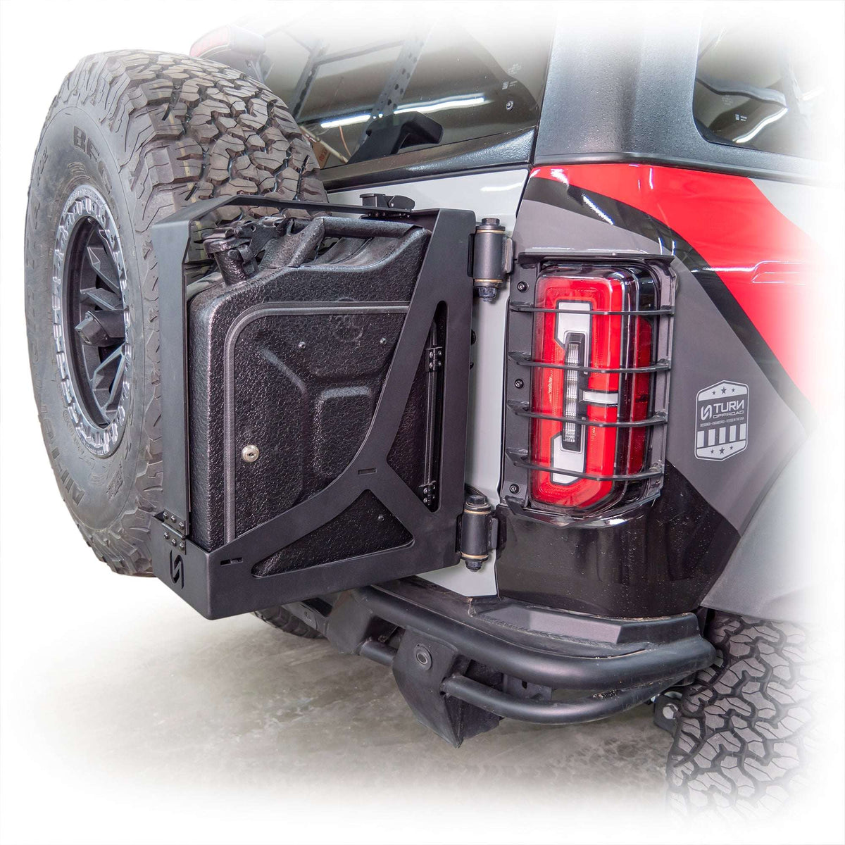 Turn Offroad EA8-M1 for 2021+ Ford Bronco Tailgate Jerry Can Mount