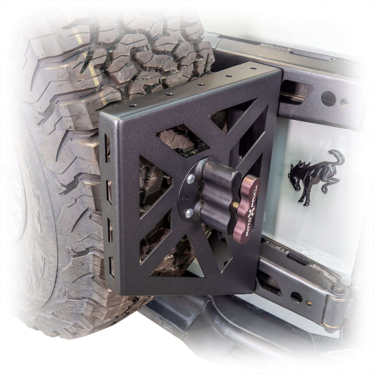 Turn Offroad EA5-M1 for 2021+ Ford Bronco Tailgate Rotopax Mount