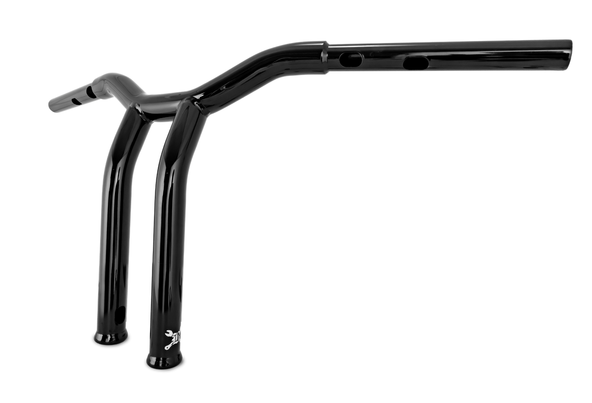 Burly Brand B12-6082B Dominator Bar 12 in Black for 2023.5-2026 Harley-Davidson Touring / 2025-2026 Harley-Davidson Softail