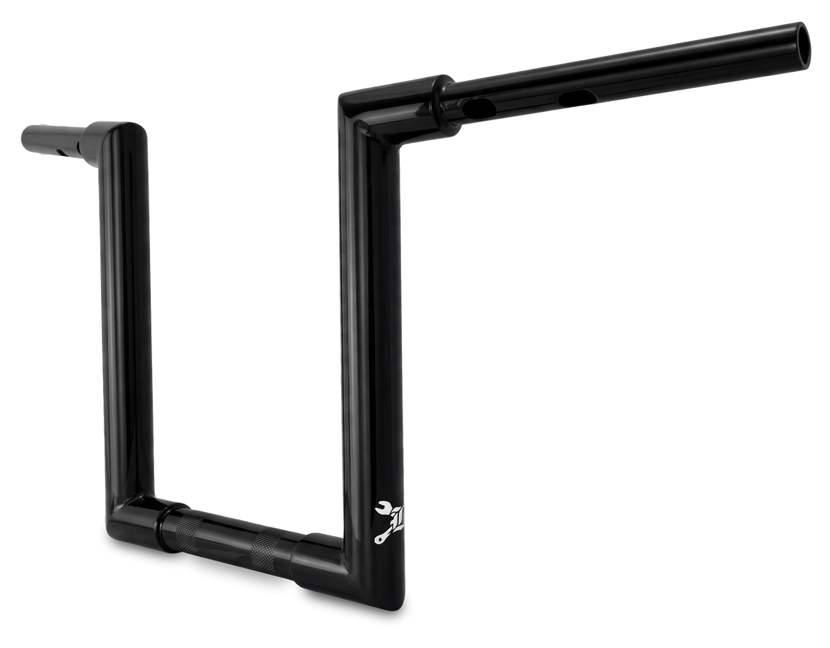 Burly Brand B12-6102B Jason Bar 14 in Black for 2023.5-2026 Harley-Davidson Touring