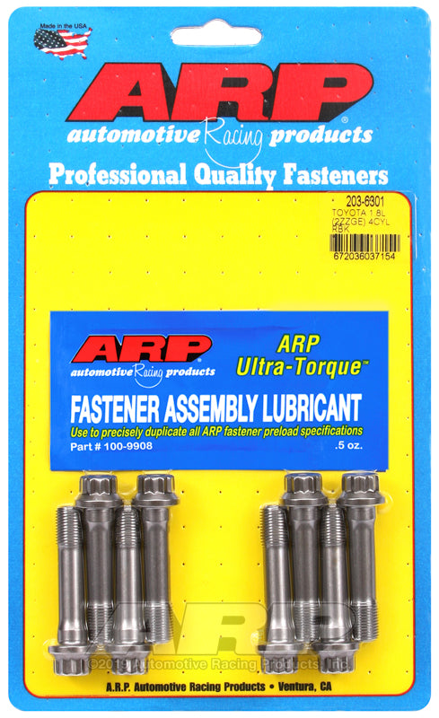 ARP 203-6301 for Toyota 1.8L (2ZZGE) 4cyl Rod Bolt Kit