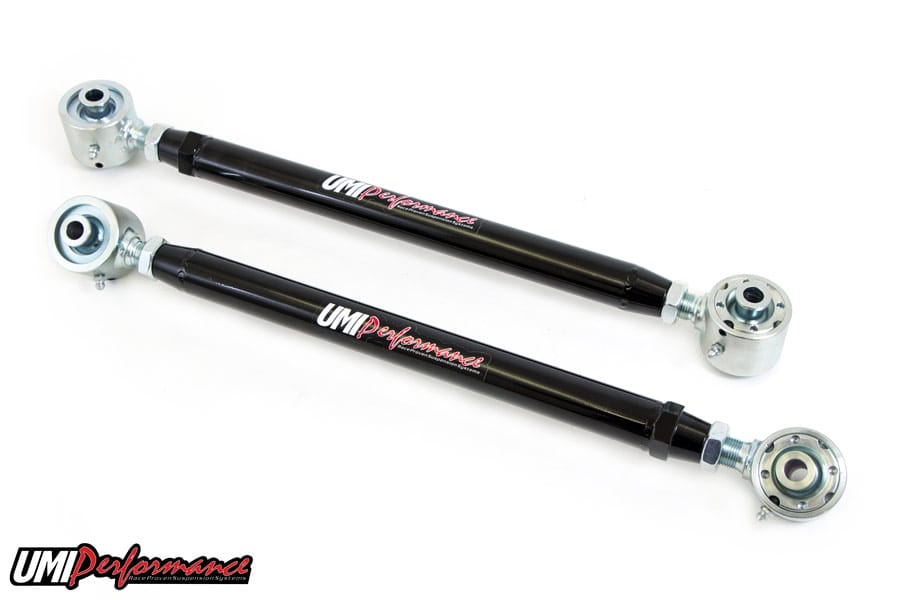 UMI Performance 2035-B Double Adjustable Control Arms Roto-Joints Black