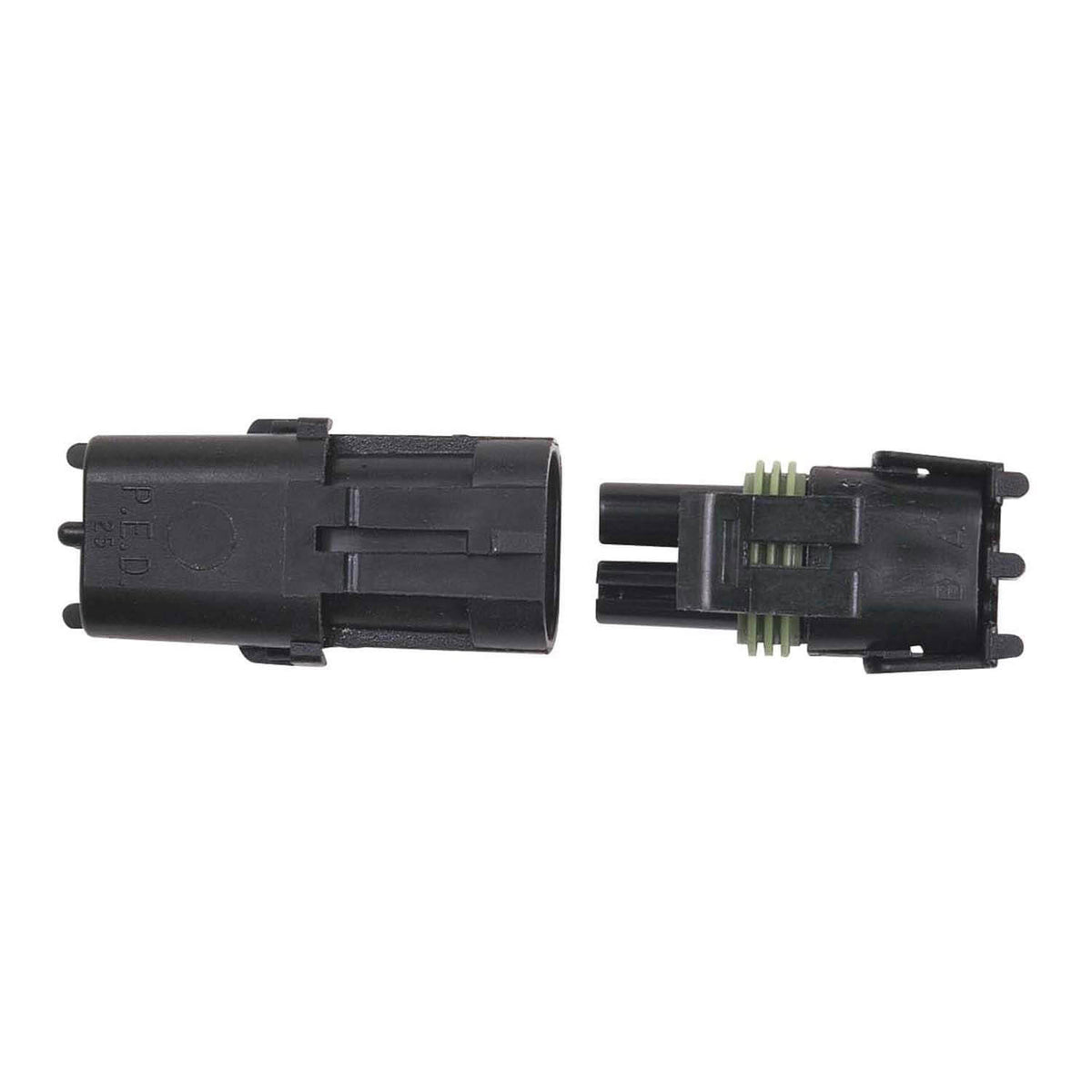 MSD 8173 Weathertight Connector - 2-Pin - Qty 1