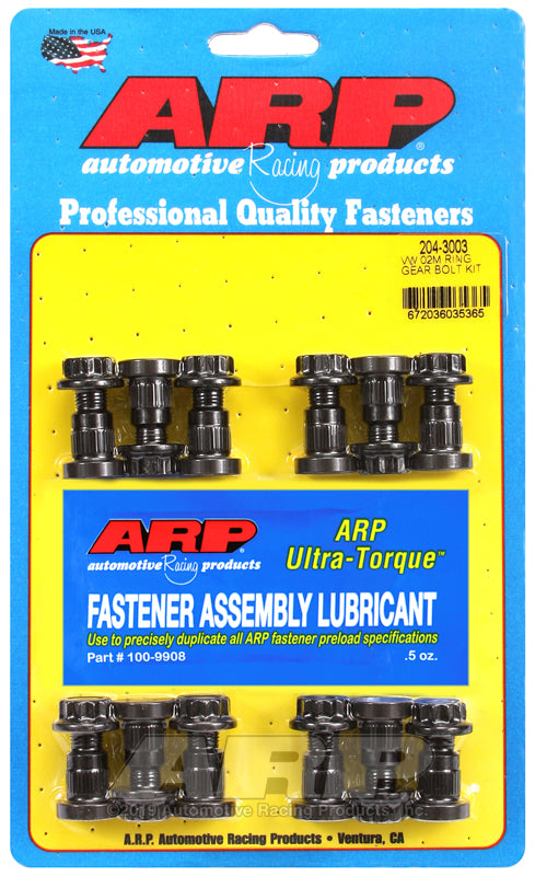 ARP 204-3003 for VW 02M Ring Gear Bolt Kit