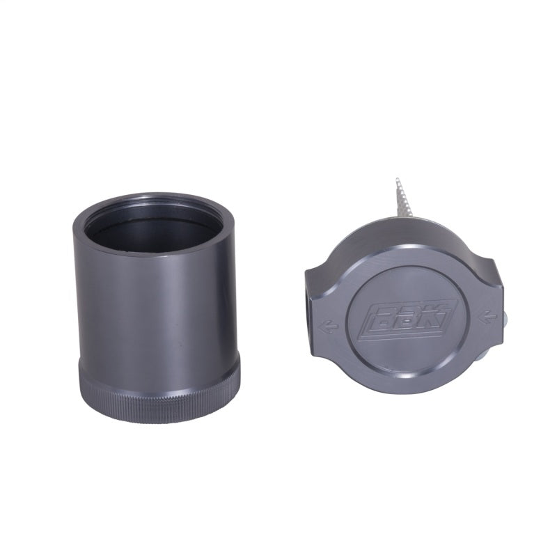 BBK Performance 1895 Oil Separator Kit Billet Aluminum, Passenger Side for 2005-2010 Ford Mustang V6 (4.0L)