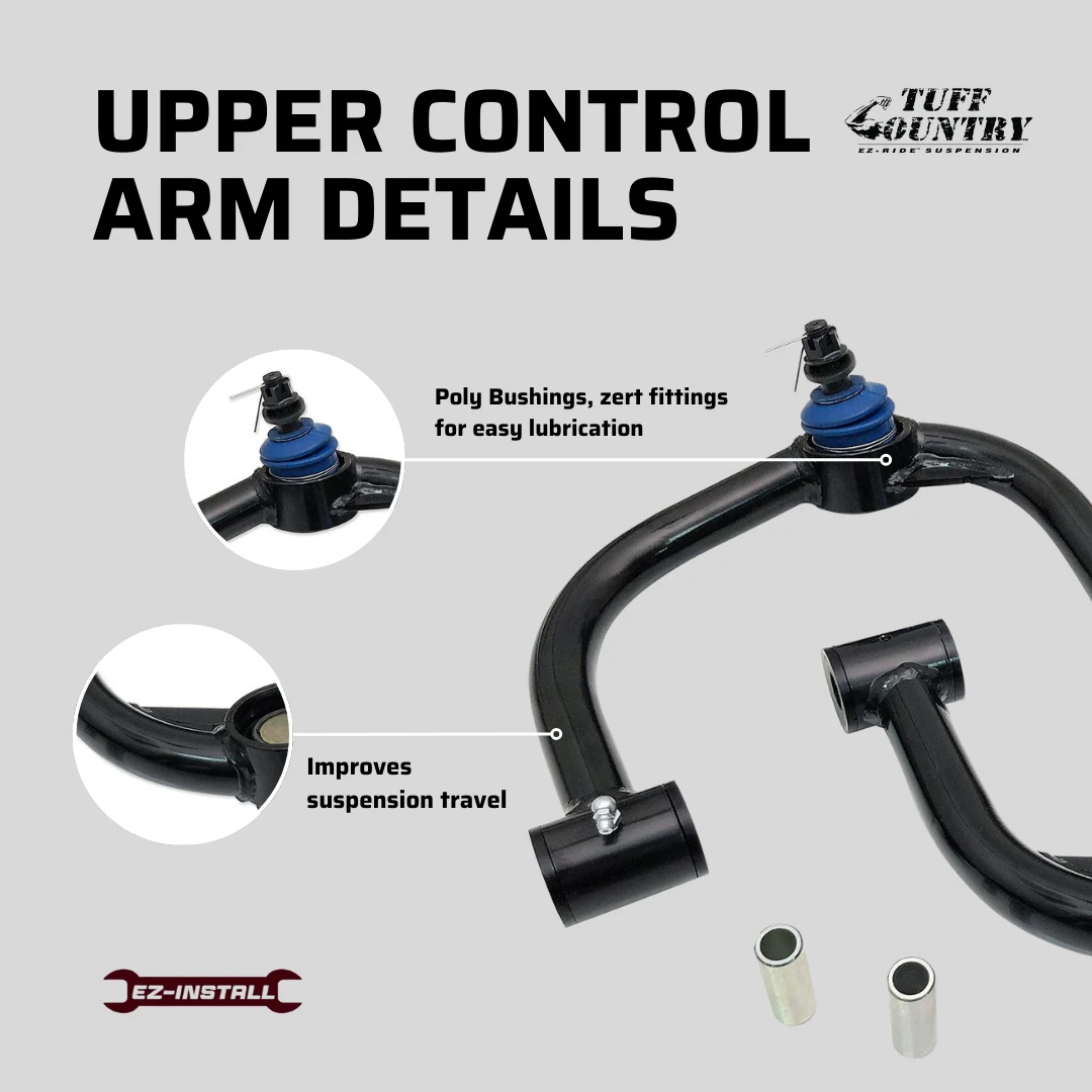 Tuff Country 20962 Ball Joint Upper Control Arms for 2021-2023 Ford Bronco