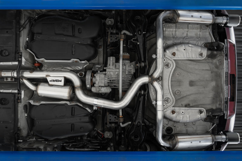 MBRP Golf SportWagen/Alltrack 1.8T T304SS 3in Cat-Back 2.5in with SS Tips