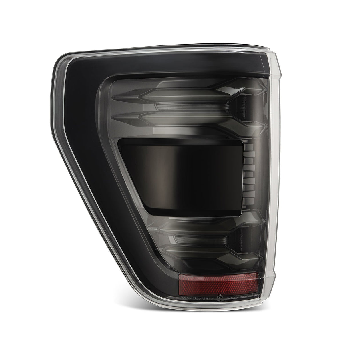 AlphaRex 653060 21-23 Ford F-150 LUXX LED Taillights - Alpha-Black with BLIS