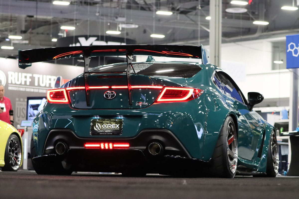 AlphaRex 220010 21-24 Toyota GR86 / Subaru BRZ LUXX-Series LED Trunk Light Black