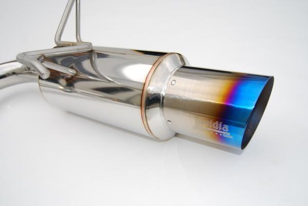 Invidia HS08STIGTT 08-14 Subaru STI 11-14 WRX Hatchback Dual N1 Titanium tip Cat-back Exhaust