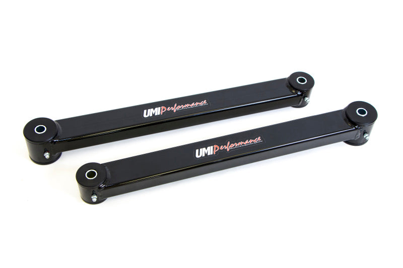 UMI Performance 1035-B Boxed Lower Control Arms Black for 2005-2014 Ford Mustang