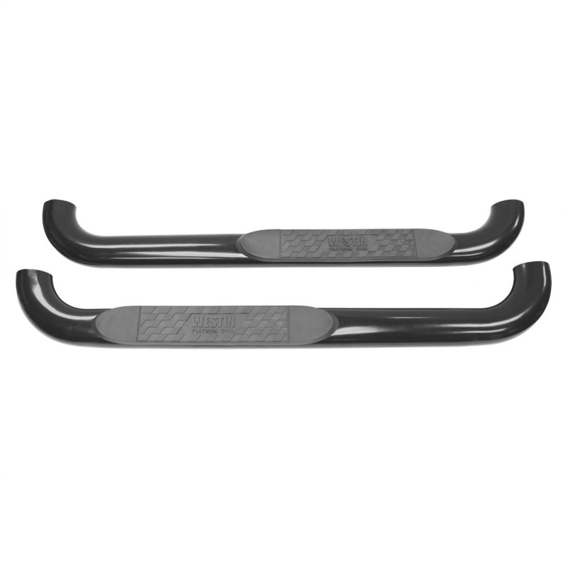 Westin 21-3545 Platinum 4 Oval Nerf Step Bars for 2009-2026 Dodge/Ram 1500 Regular Cab Black
