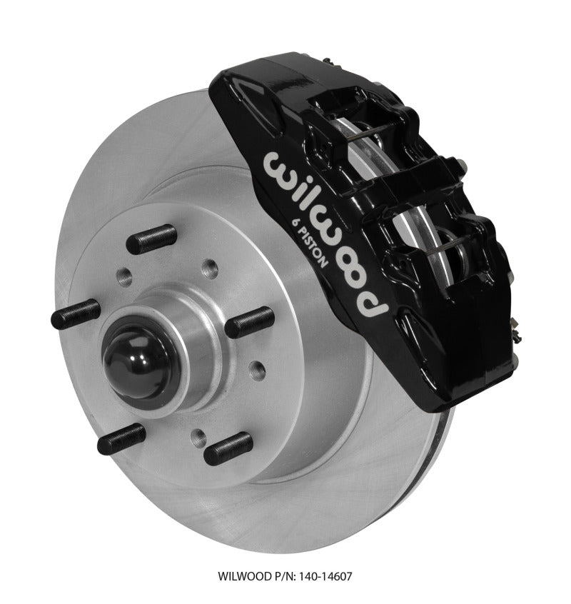 Wilwood Dynapro 6 Front Kit 11.75 Rotor Black 57-67 Ford F100 - #140-14607