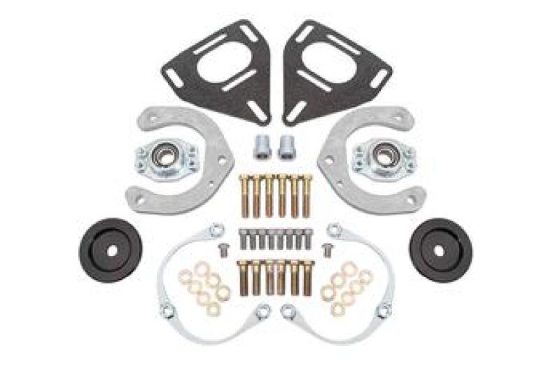 BMR 2016-2024 Chevrolet Camaro Caster Camber Plates (Coil-Over Only) - Black Hammertone