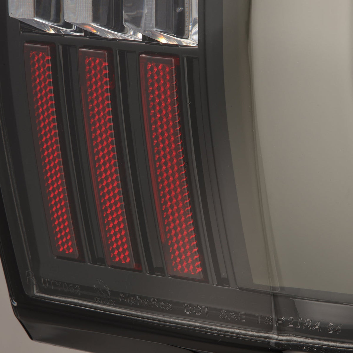 AlphaRex 673000 22-24 Toyota Tundra NOVA-Series Prismatic LED Tail Lights - Black