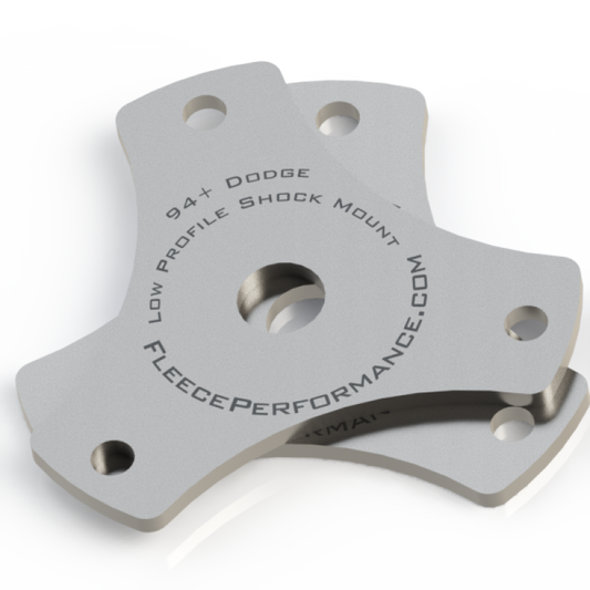 Fleece Performance FPE-LPSM 2500 and 3500 Low Profile Shock Mounts