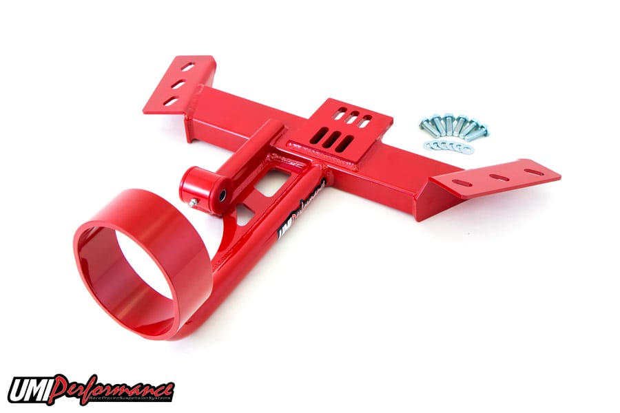 UMI Performance 2215AS-R Front Crossmember Loop Th350/T5 Red