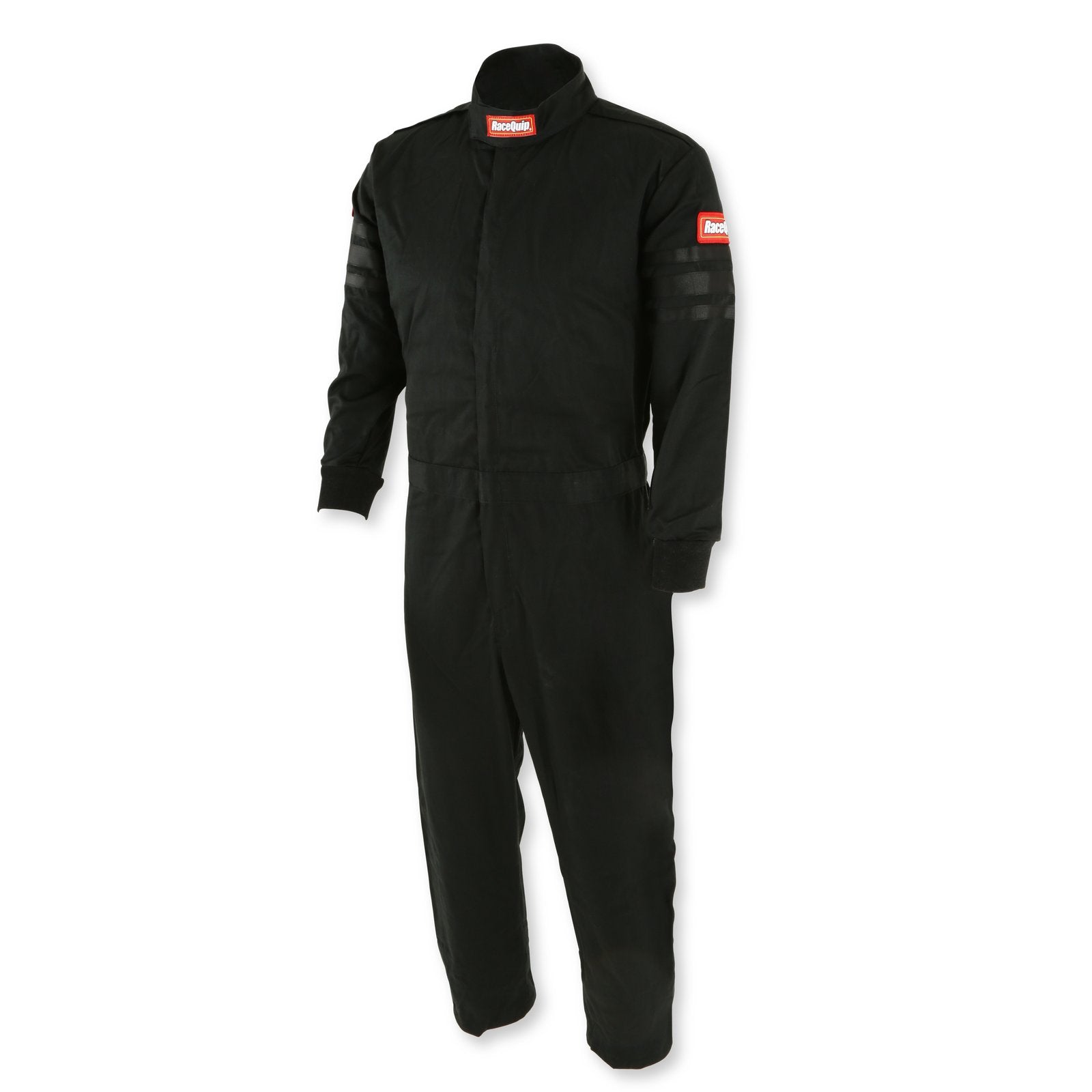 RaceQuip 1959995 Black Trim SFI-1 Junior Suit - Kids Large