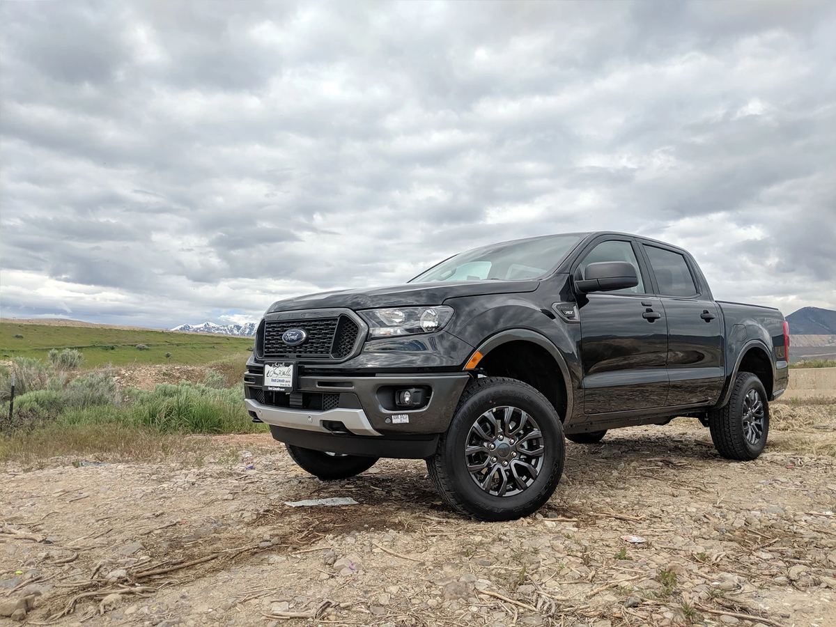 Tuff Country 22220 Front 2in Leveling Kit - Black Powder Coat for 2019-2023 Ford Ranger 4WD