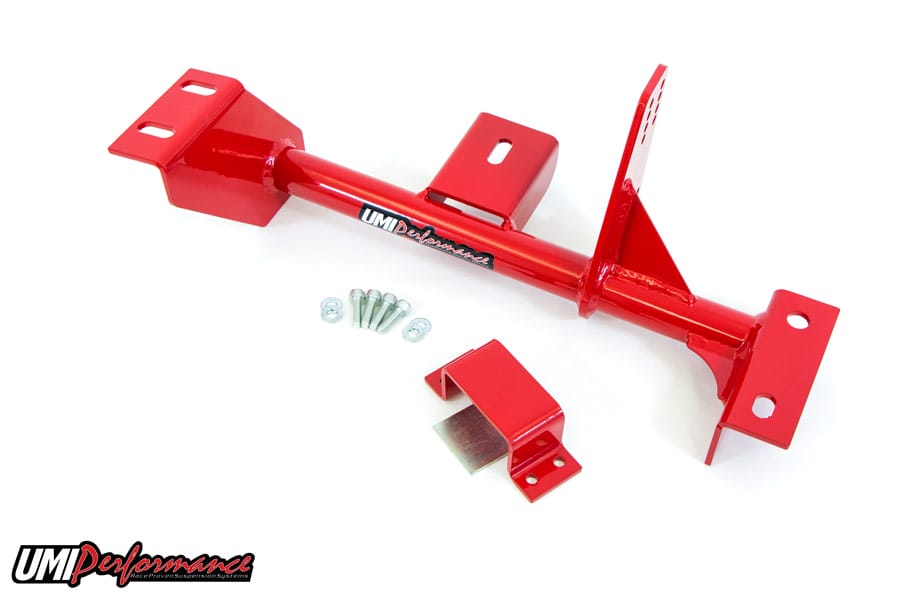UMI Performance 2237-R Torque Arm Relocation Kit 4L80E Red for 1998-2002 F-Body