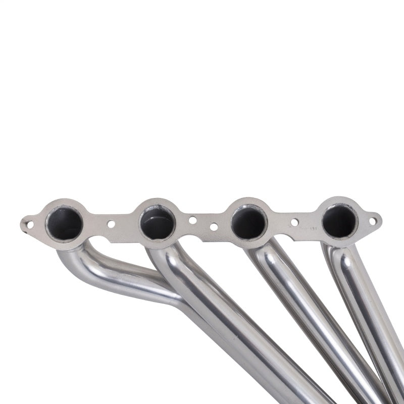 BBK Performance 40210 Long Tube Headers with High Flow Catalytic Converters 1-3/4 Silver Ceramic for 2010-2015 Chevrolet Camaro SS / ZL1 (6.2L)