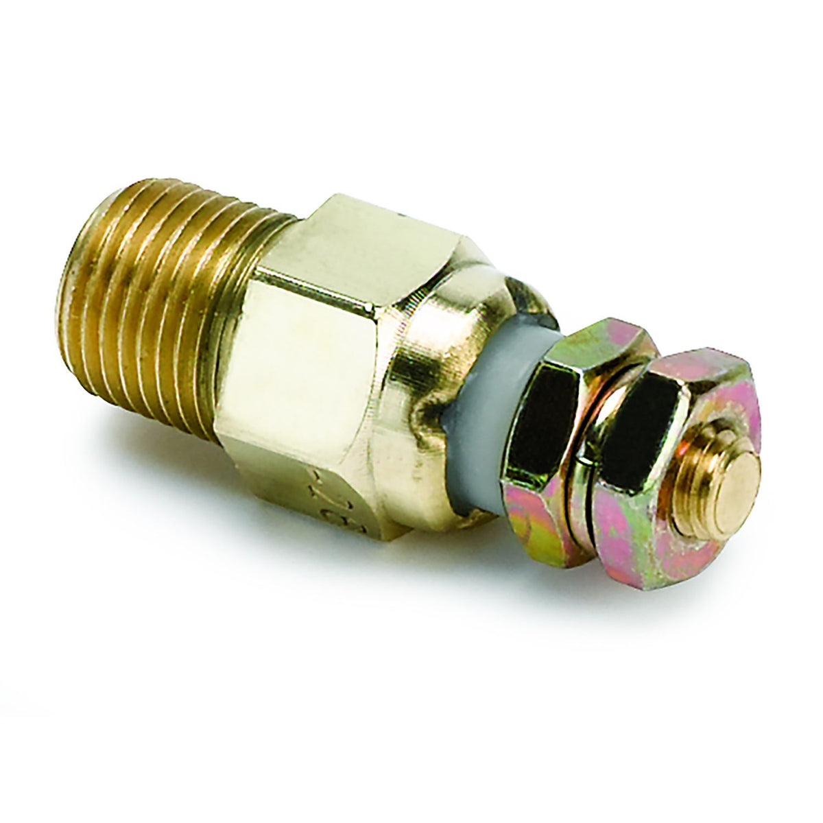 AutoMeter 2259 Replacement Shallow Temperature Sender for Short Sweep Electric Gauges (1995 and Newer)