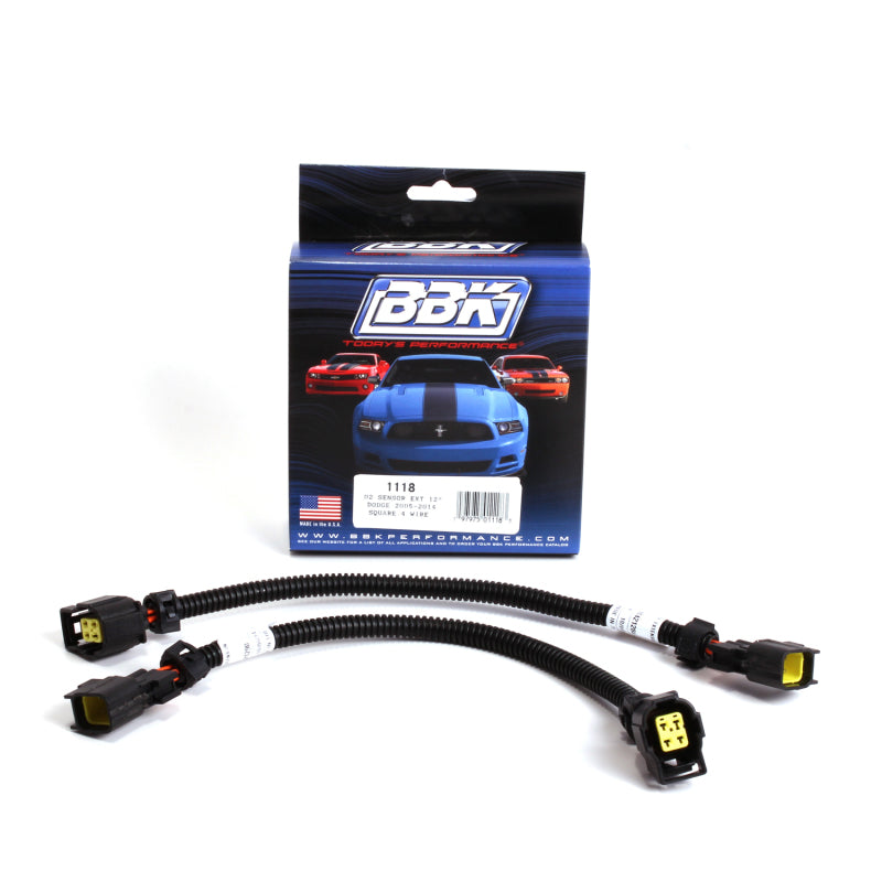 BBK Performance 1118 O2 Sensor Extension Harness for 2005-2023 Chrysler 300, Dodge Charger / Challenger / Magnum / Ram 1500 and Ram 1500 (Hemi V8)