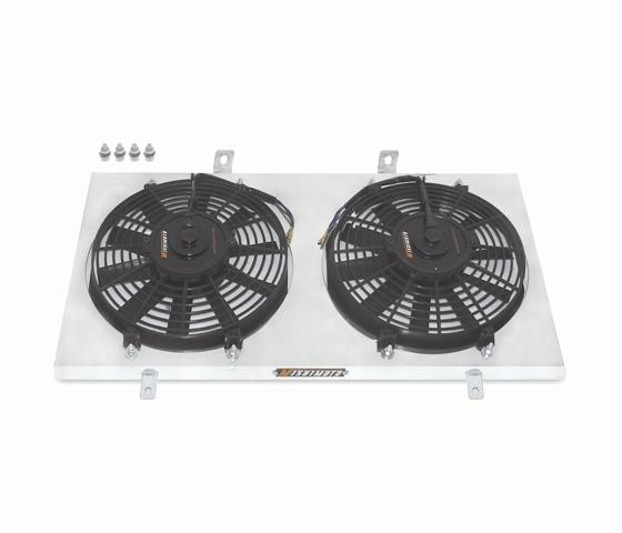 Mishimoto 99-06 BMW E46 Non-M Aluminum Fan Shroud Kit - #MMFS-E46-99