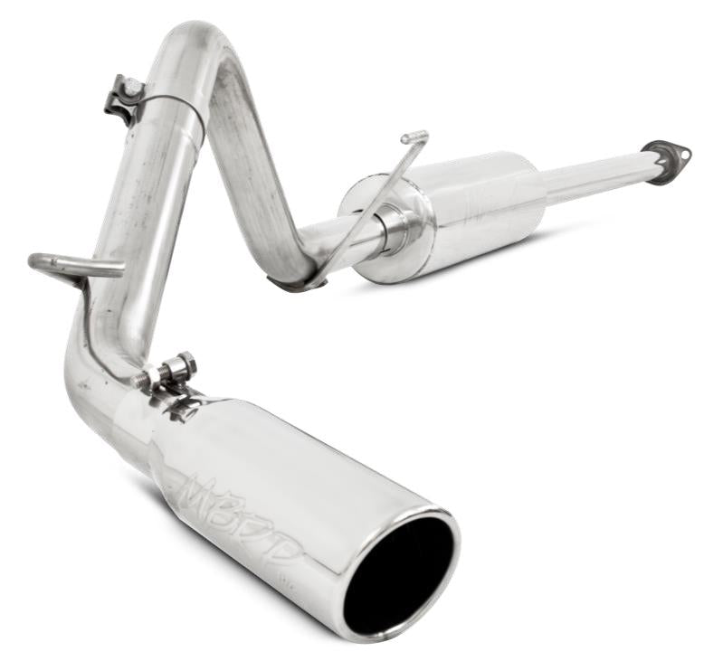 MBRP S5326AL 2.5" Cat-Back Exhaust System - 2005-2015 Toyota Tacoma 4.0L V6 | Single Side Exit, Aluminized