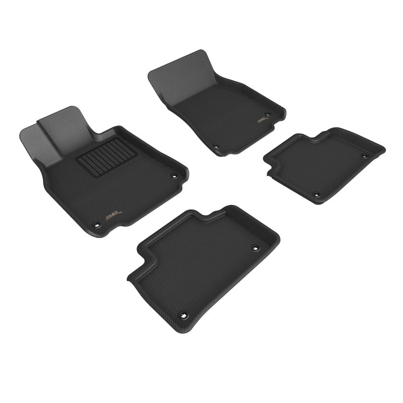 3D MAXpider Kagu Front & Rear Floor Mats for 2012-2021 Lexus LX570