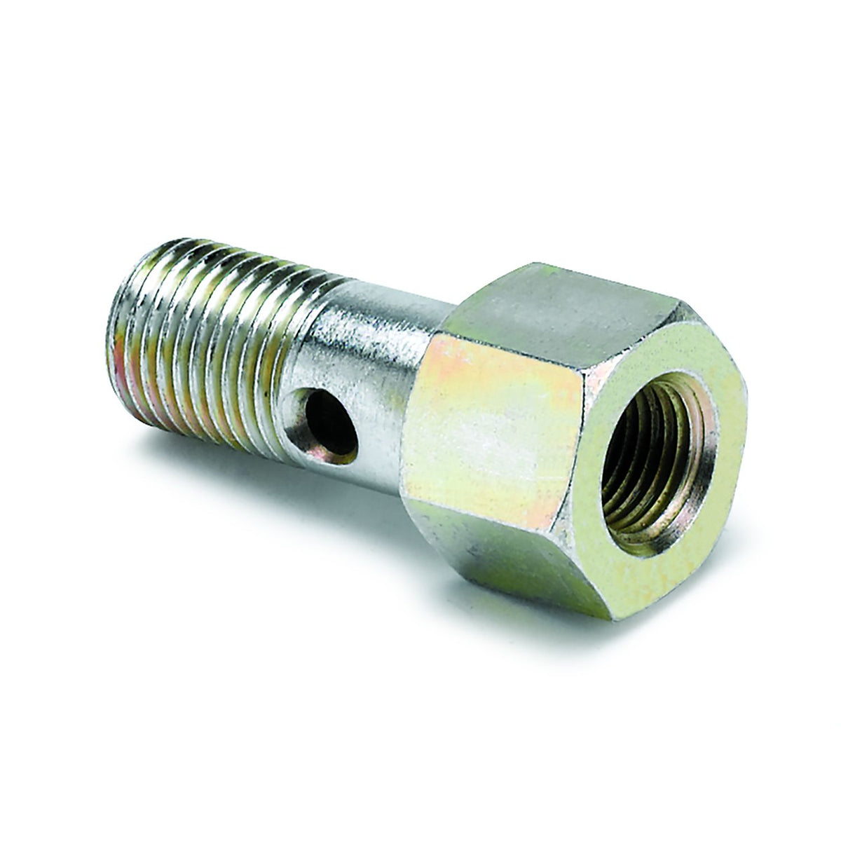 AutoMeter 2276 12mm Banjo Bolt to 1/8in NPTF Fuel Pressure Adapter for Honda