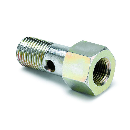 AutoMeter 2276 12mm Banjo Bolt to 1/8in NPTF Fuel Pressure Adapter for Honda