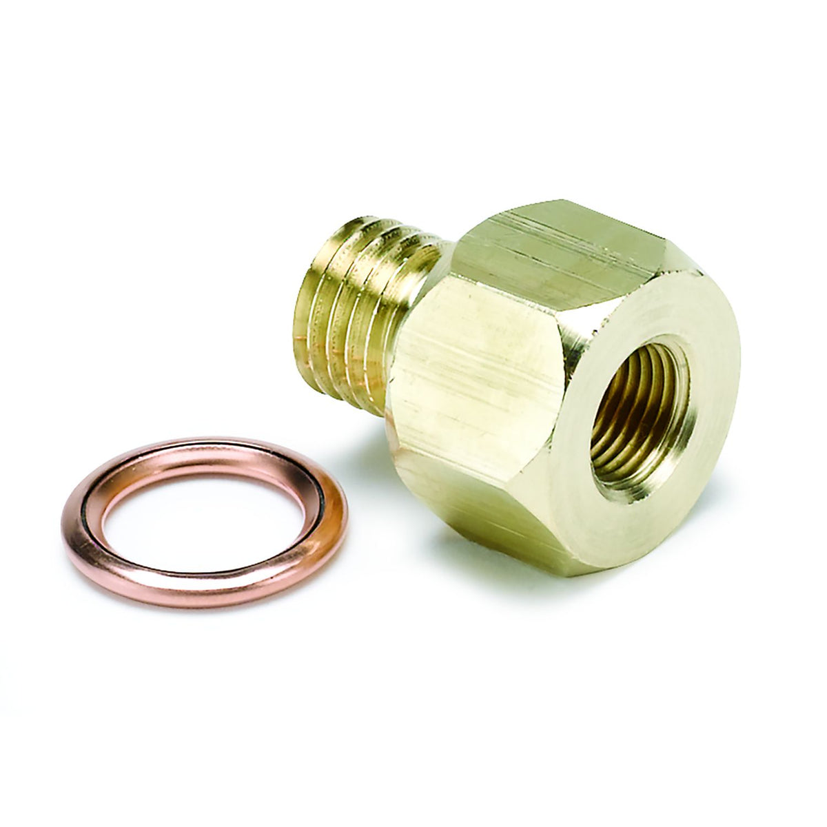 AutoMeter 2277 Metric Electric Temperature or Pressure Adapter - 1/8in NPT to M12x1.5