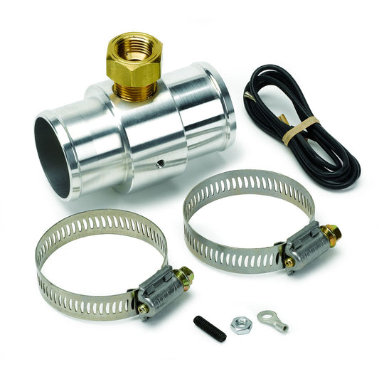 AutoMeter 2283 Radiator Hose Adapter 1.5in, 0.375in NPTF Female, Aluminum