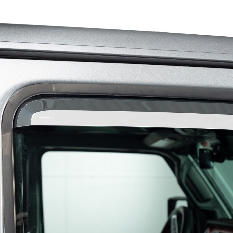 Putco for 2019-2020 Ram 1500 - Crew Cab (Set of 4) Element Chrome Window Visors