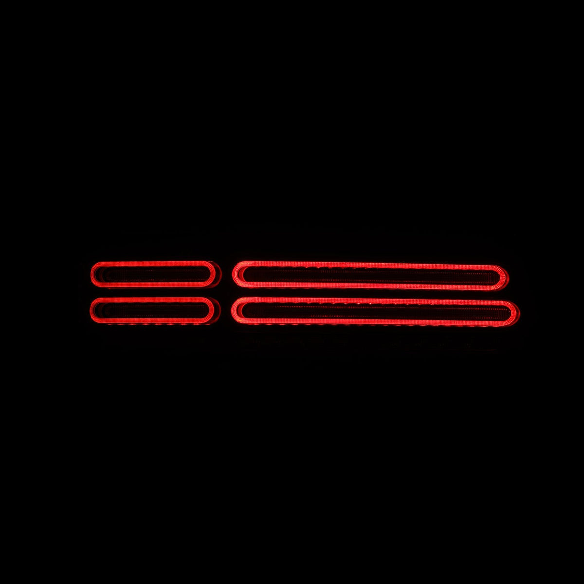 AlphaRex 691022 23-25 Nissan Z Nova-Series Quad-Loop Style Prismatic LED Tail Lights - Alpha Black