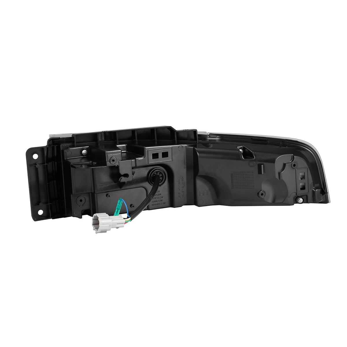 AlphaRex 691022 23-25 Nissan Z Nova-Series Quad-Loop Style Prismatic LED Tail Lights - Alpha Black